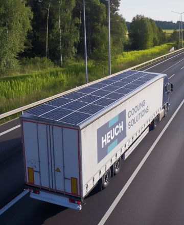 Solar truck Refrigerated Transport