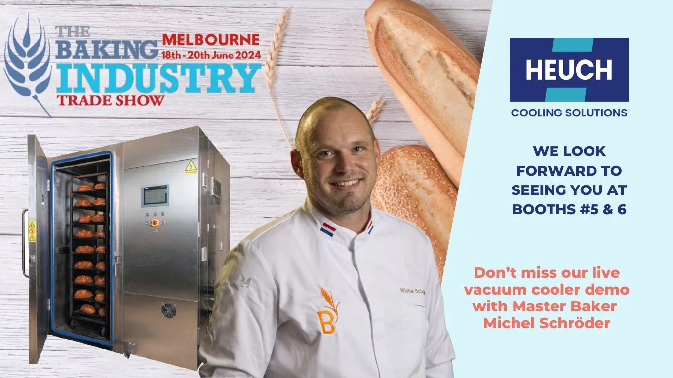 Don’t miss our live vacuum cooler demo with Master Baker Michel Schröder
